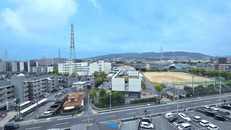 遠くまで見渡せるパノラマビュー。開放感あふれる景色♪