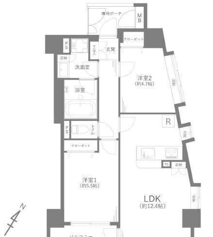 【間取り】