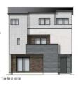 【外観】
全15邸が織りなす統一感ある美しい街並み。木目調のアクセントを取り入れた、洗練されたスタイリッシュな外観です。