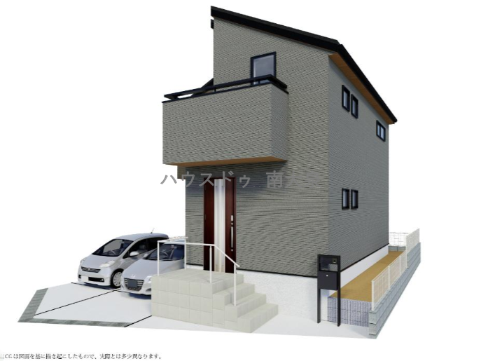 ※建物完成イメージパース図