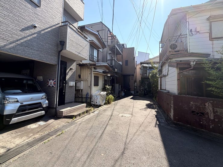 ◇前面位置指定道路(対象地左手前)