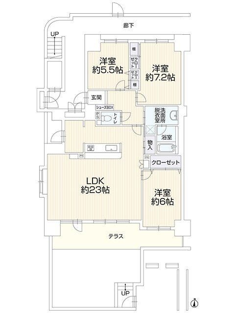【間取り】
3LDK♪