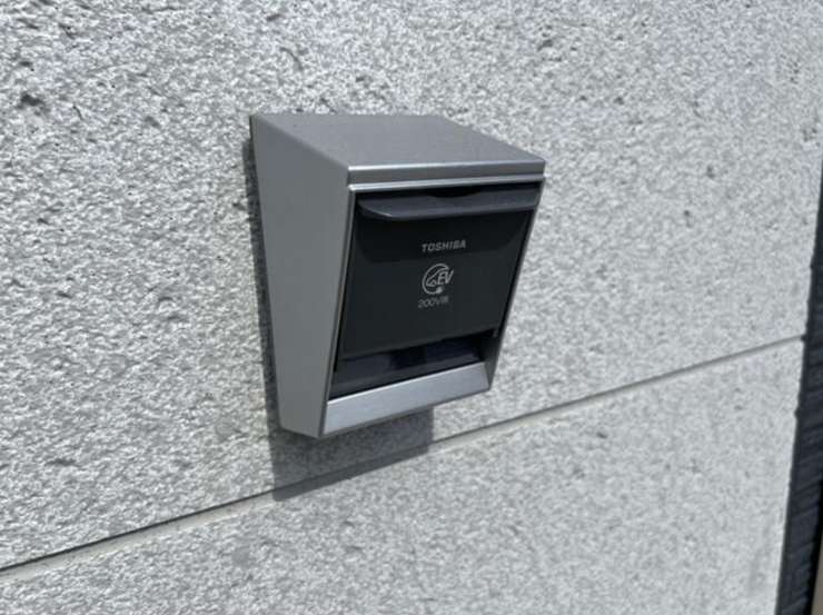 *EV充電コンセント*
完成イメージです