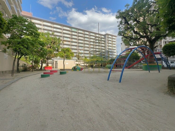 敷地内公園も整備されており、安心して利用できます◎