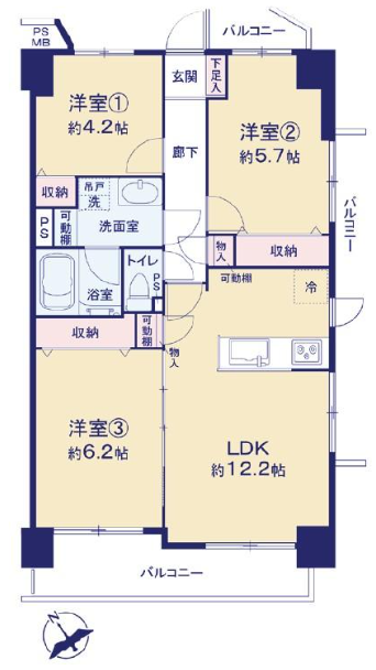 【間取り】
