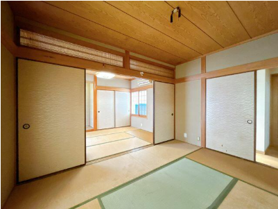 リフォーム前 和室は一部屋になります。