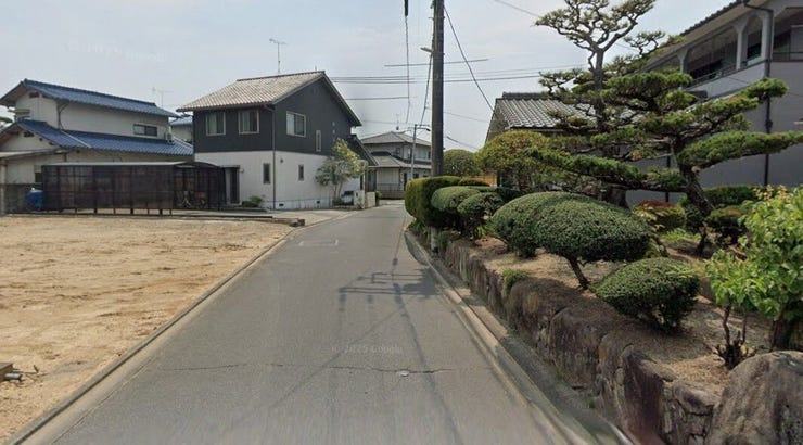 前面道路になります♪