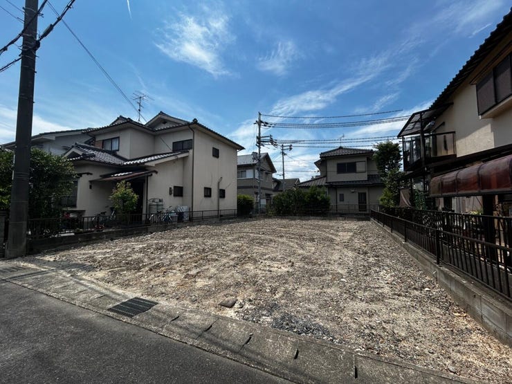 平坦な敷地でプランニングがしやすい形状です