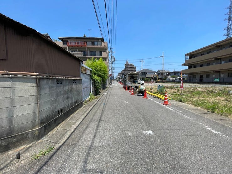 前面道路
