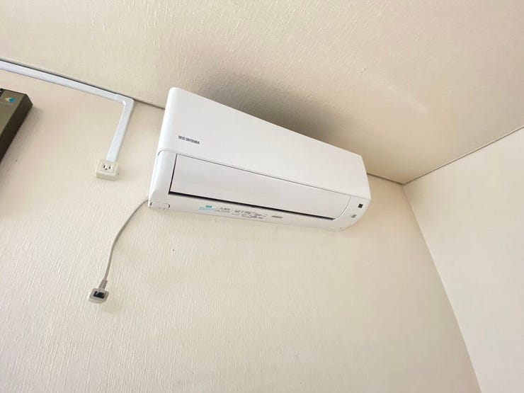 ■夏はうれしいエアコン付きで快適に過ごせます!