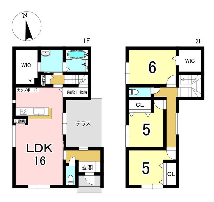【間取り】
3LDK+S 土地面積203.02㎡ 建物面積91.92㎡