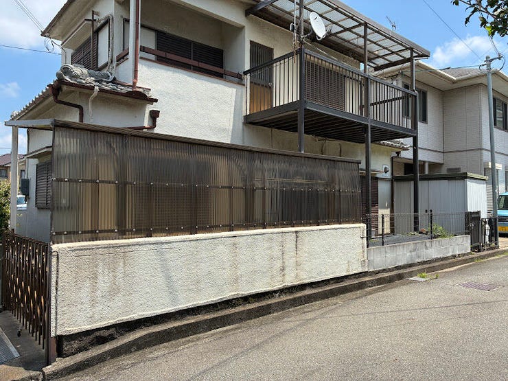 角地ならではの開放感。