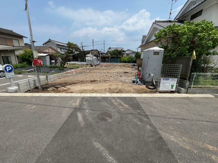 正面から見た外観です~建築中です~