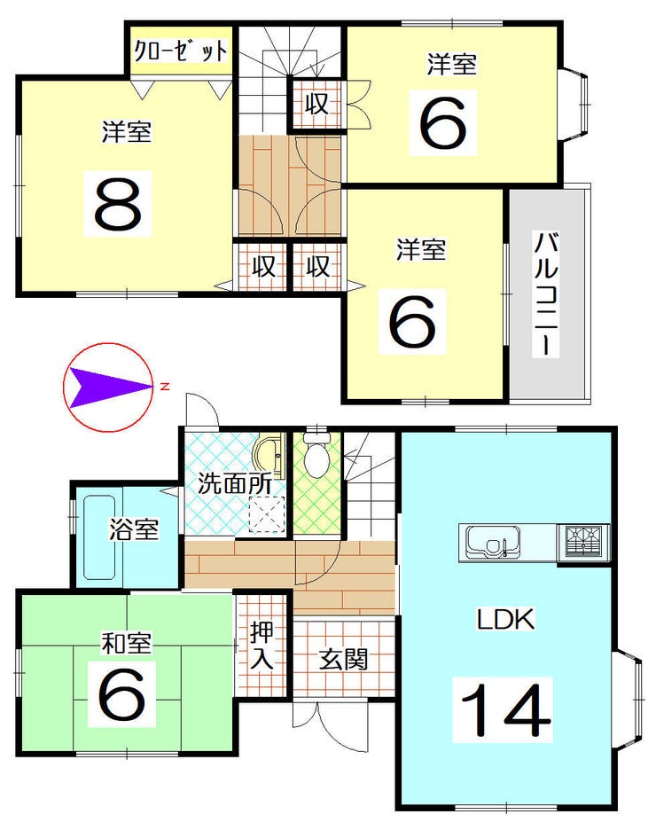 【間取り】