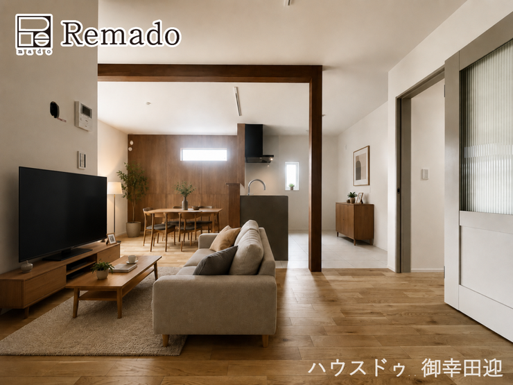 【リビング】
■家族の笑顔が集う中心地■お気に入りの家具を迎え、窓からは心地の良い光が差し込みます。※CGで家具を配置しています。