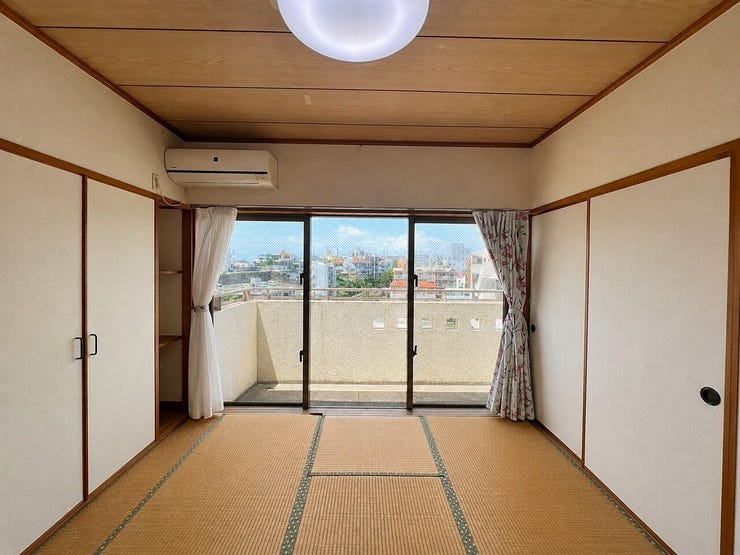 和室6.2帖!北側バルコニーに面した和室。(AI画像処理済み)