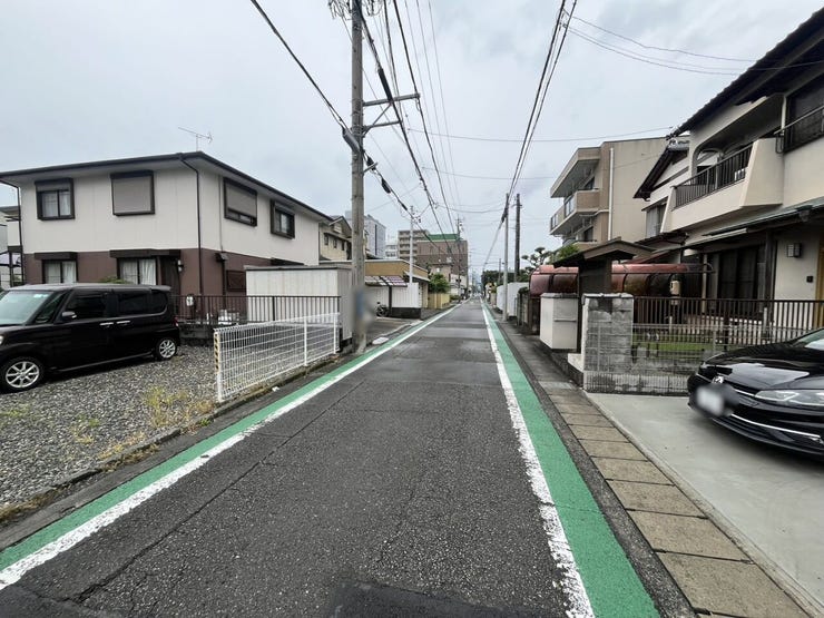 幅約5.0mの前面道路です