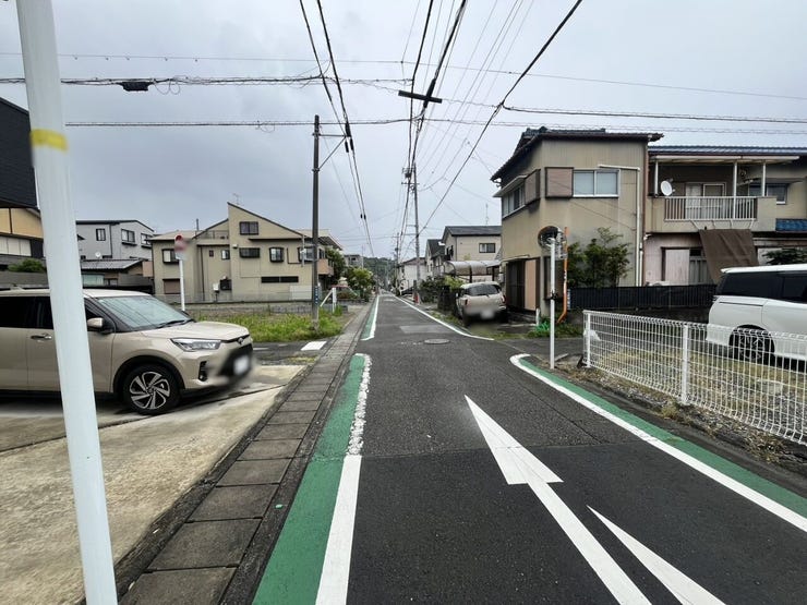 幅約5.0mの前面道路です