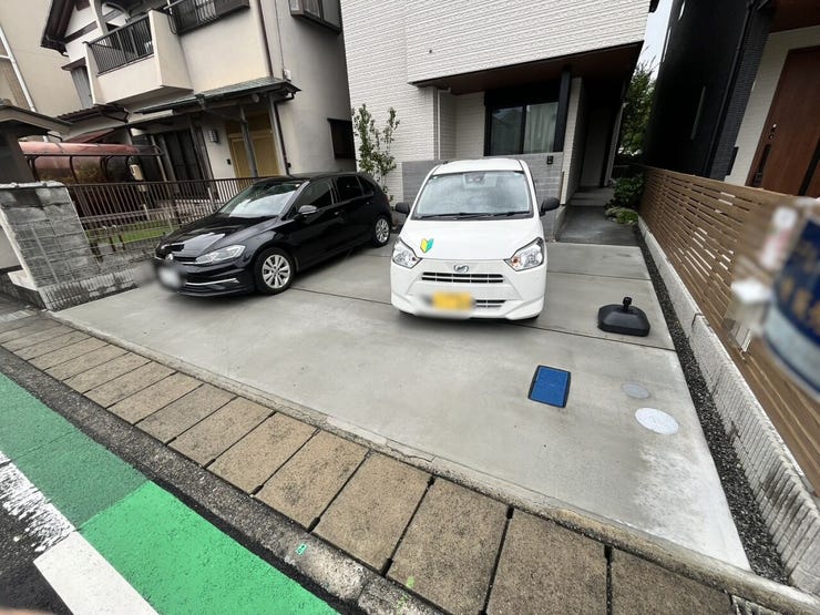 駐車並列2台可能です!