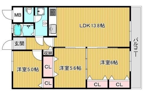 【間取り】