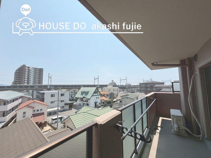 南向きバルコニー
