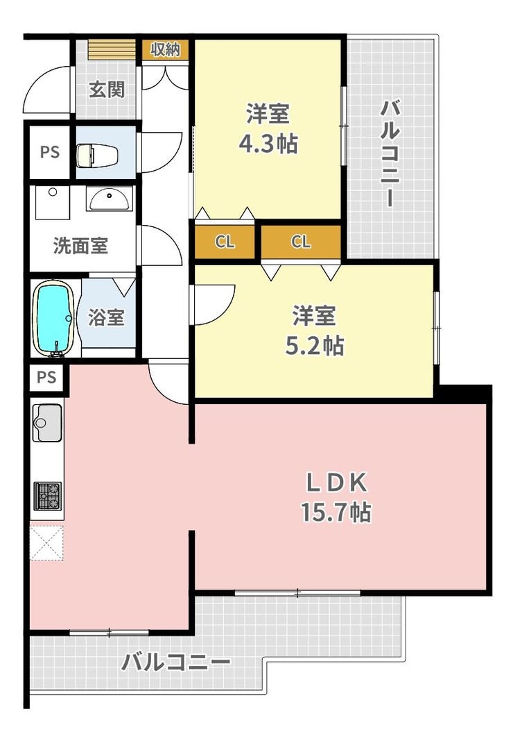 【間取り】