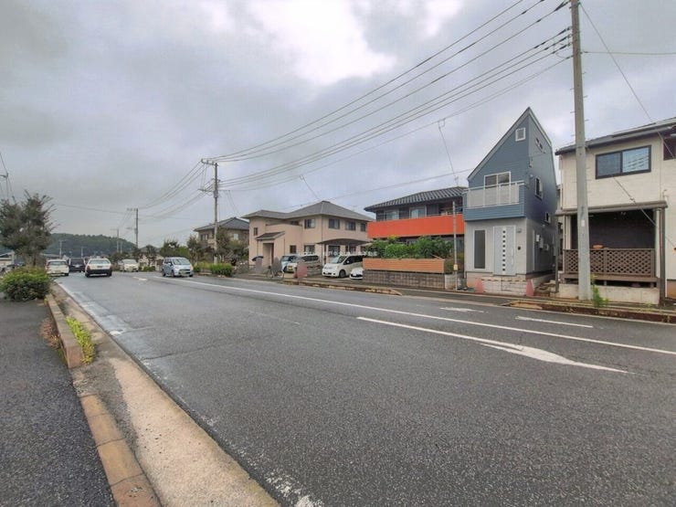 ◎前面道路(7/13撮影)
