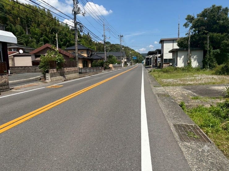 前面道路です♪