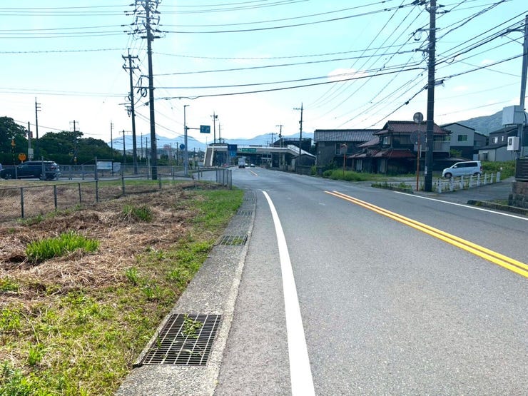 前面道路です♪