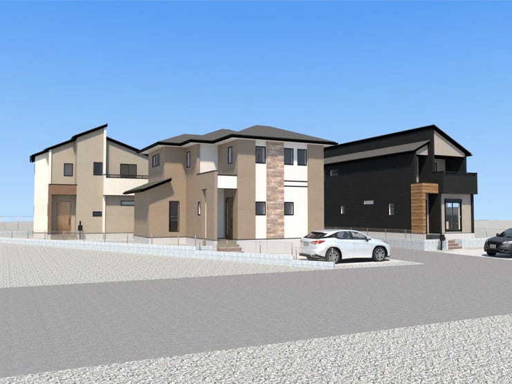 【糟屋郡粕屋町内橋東 2号棟】大川小学校まで歩12分&2階全居室6帖以上の広さ&2面バルコニーの明るい間取り