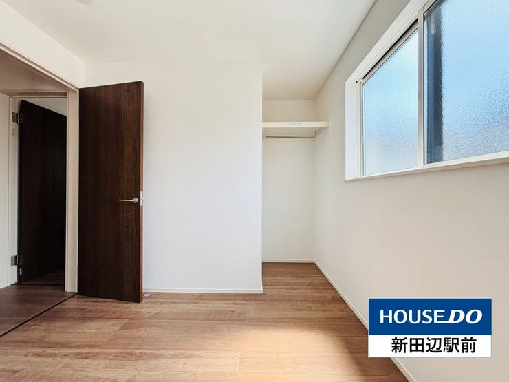 全居室収納完備。収納家具を減らして広々空間をお楽しみいただけるように工夫されていますね♪