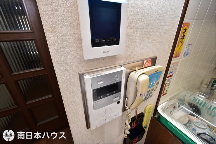 【モニター付きインターホン】