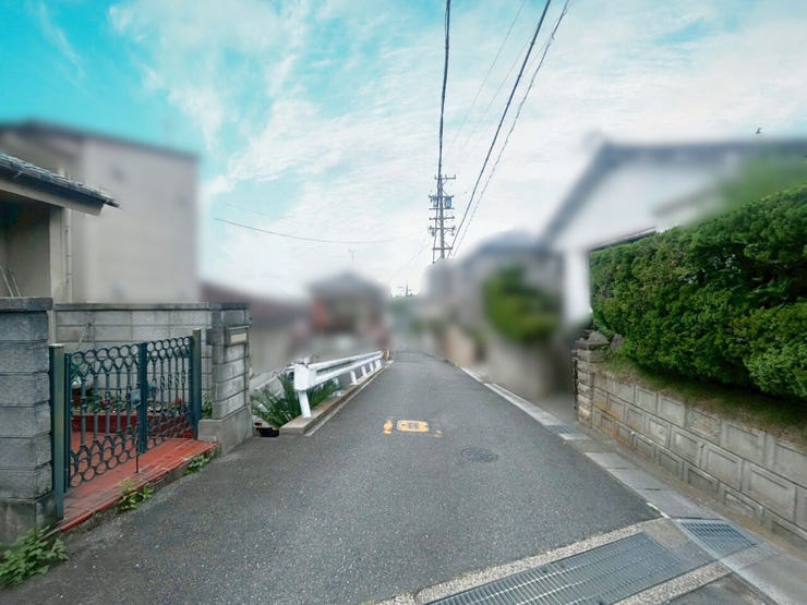 *前面道路*