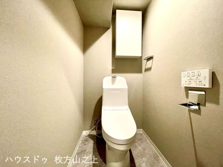リノベーション済みのきれいなトイレです