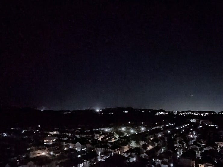 北東(夜)