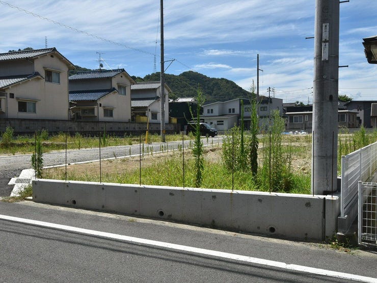 建設地を北西側より撮影 2026.07.26