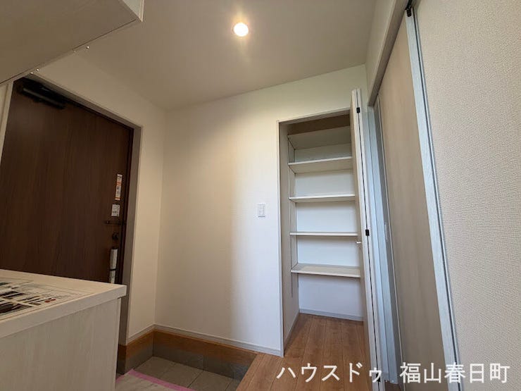 玄関の収納もたっぷりの広さ!