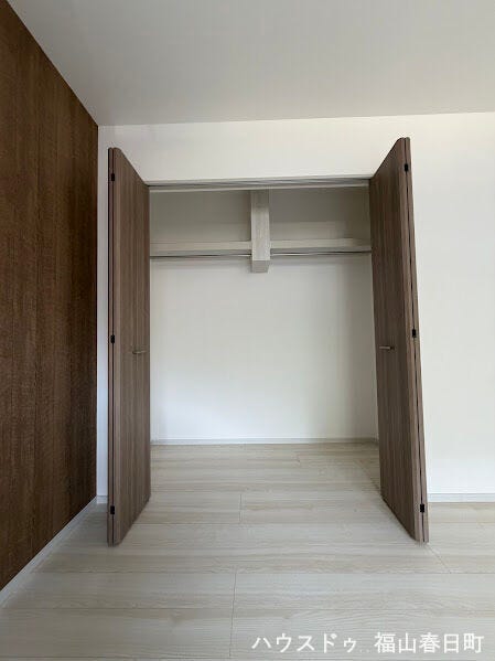 お部屋スッキリ!ひろびろ収納です!