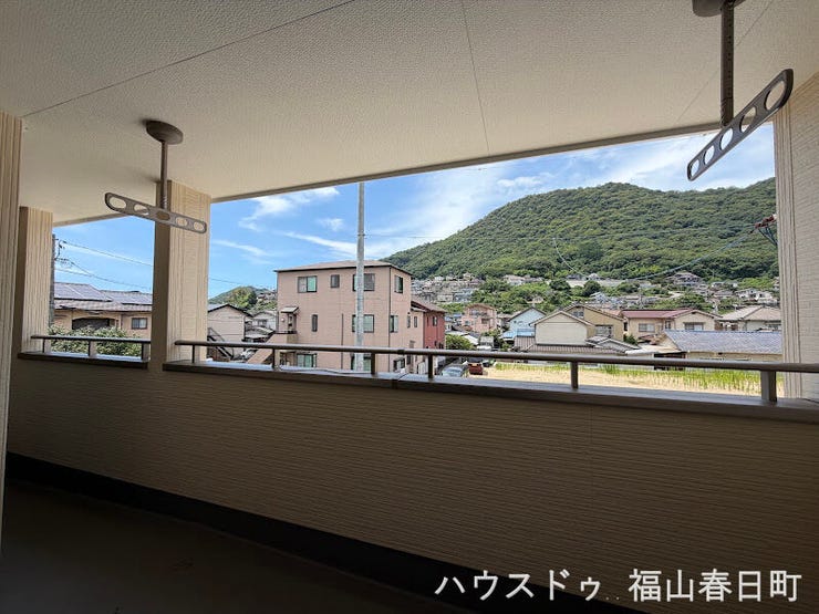 雨の日も安心、インナーバルコニーです!