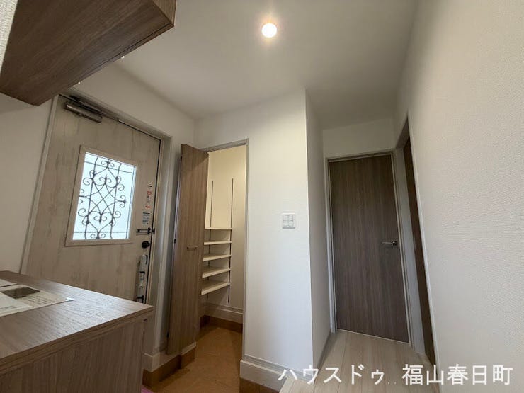玄関の収納もたっぷりの広さ!