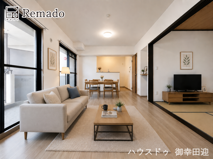 【リビング】
■家族の笑顔が集う中心地■お気に入りの家具を迎え、窓からは心地の良い光が差し込みます。※CGで家具を配置しています。