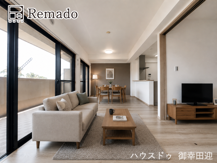 【リビング】
■家族の笑顔が集う中心地■お気に入りの家具を迎え、窓からは心地の良い光が差し込みます。※CGで家具を配置しています。