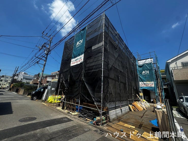 天板90cmの広々ペニンシュラキッチンやパントリーなど収納・家事動線に配慮した4LDK+Skyバルコニー