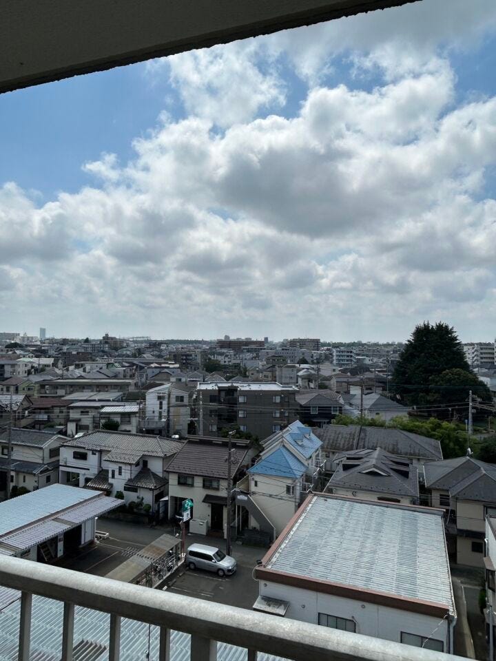 LDK側バルコニー眺望