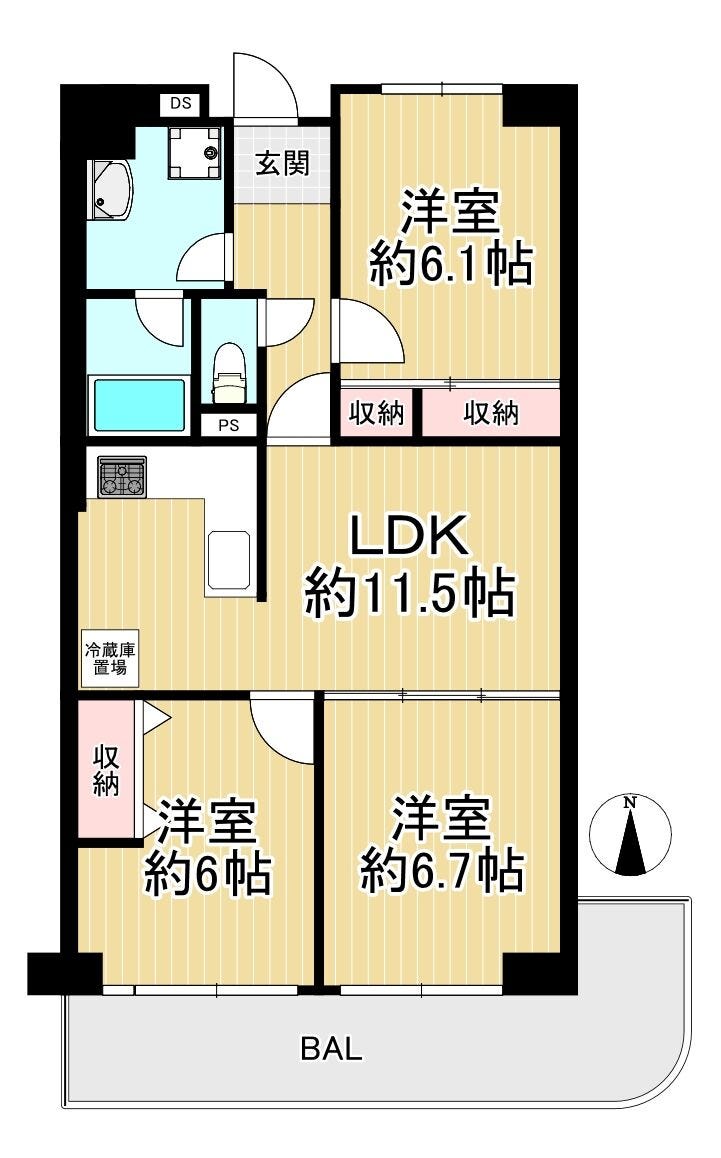 【間取り】