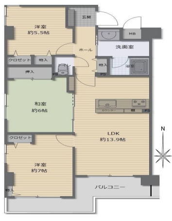 【間取り】
