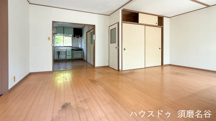 明るいリビングです。