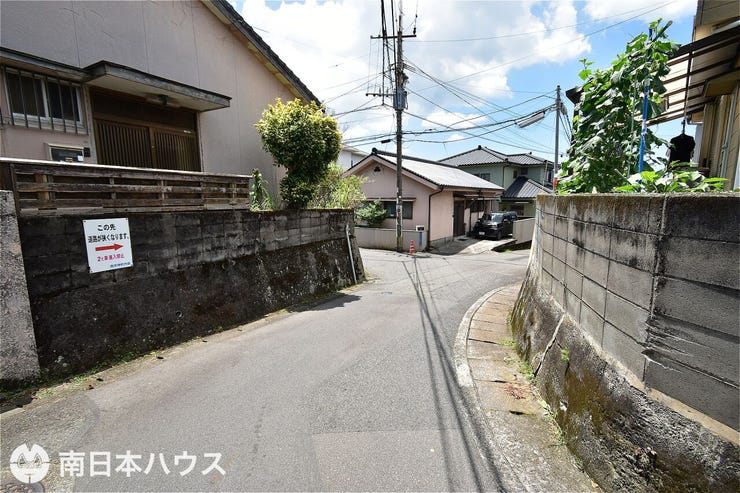 【前面道路】北向きの前面道路幅は約4mです!