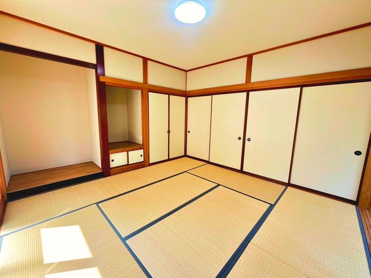 襖を開放すれば、リビングと一体化。さらに広々とした大空間として使えます。(撮影日:2026.7.19)