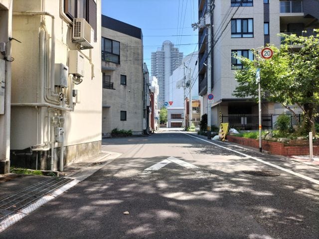 東側道路 北から南方向